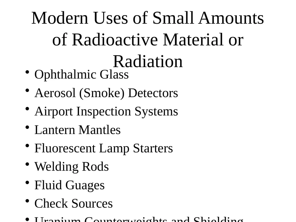 Radiation: Energy in transit, either particulate - slide 67 of 80