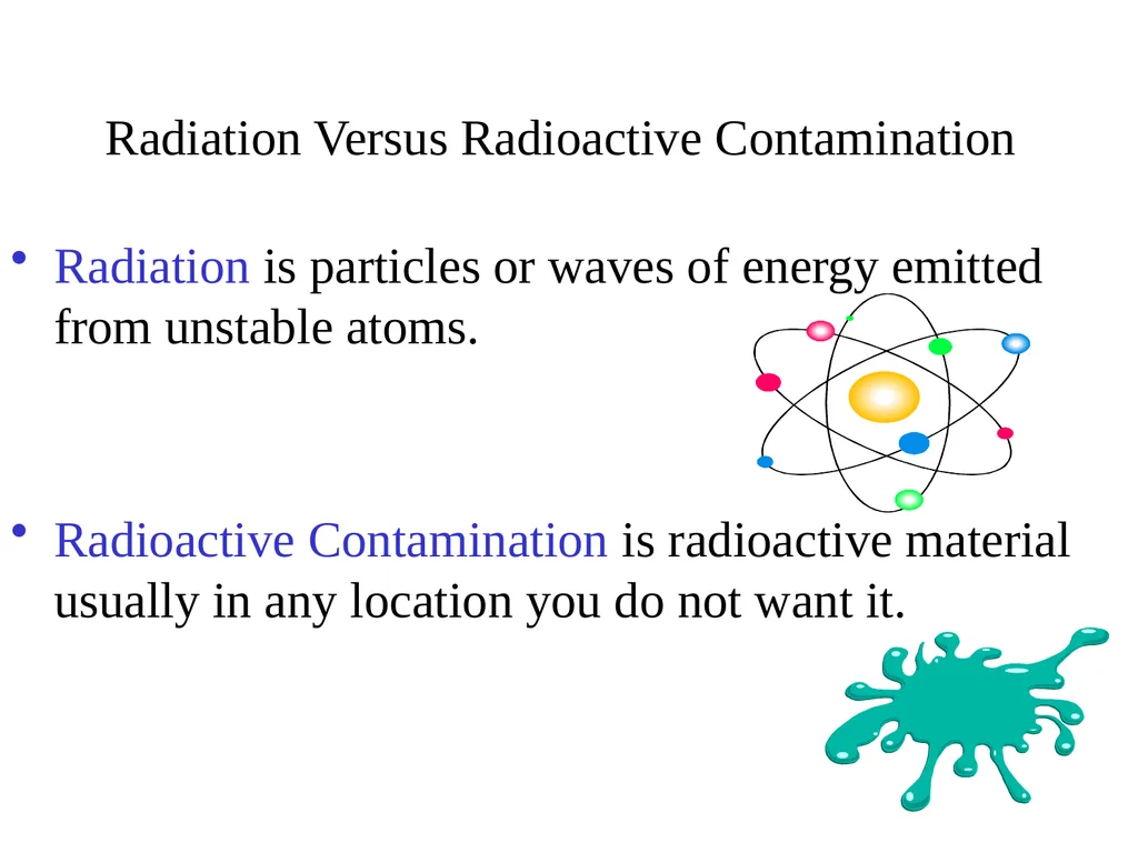 Radiation: Energy in transit, either particulate - slide 54 of 80