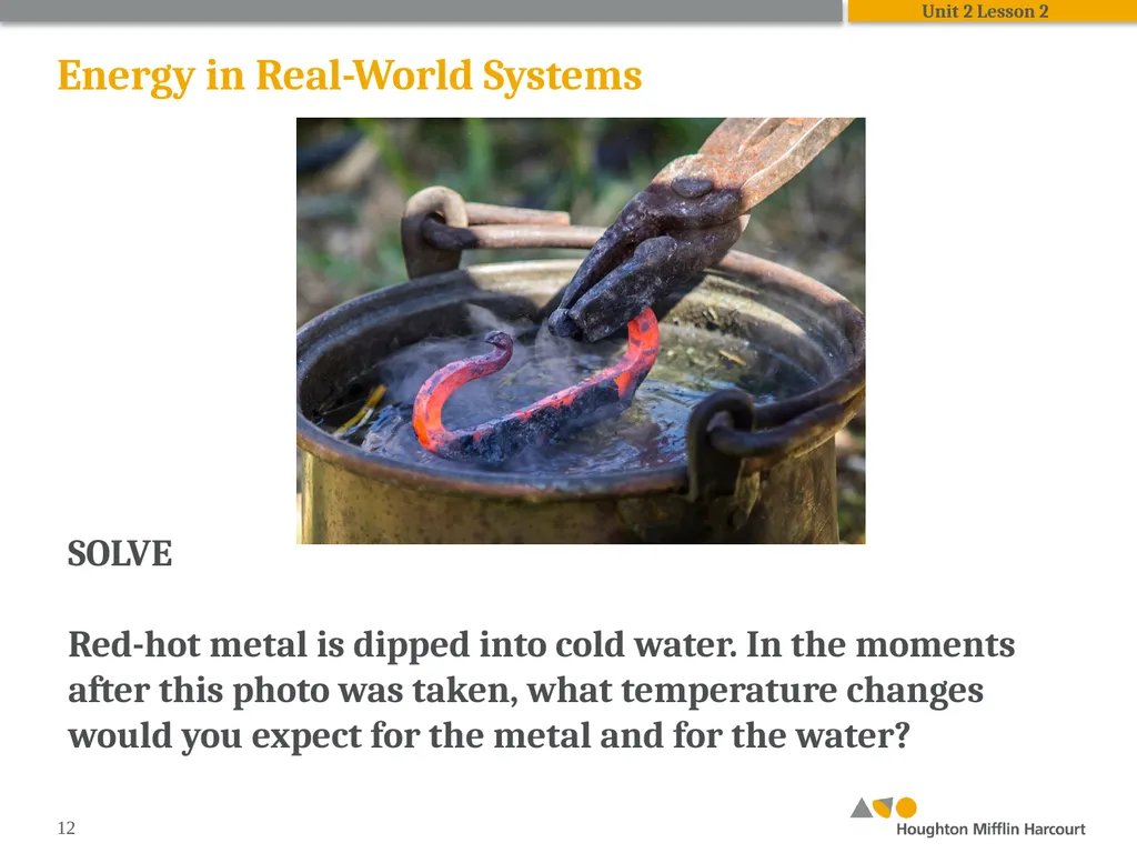 HMH Science Dimensions Physics Unit 2: Energy and - slide 12 of 36