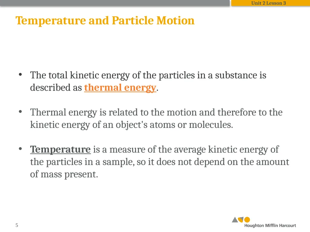 HMH Science Dimensions Physics Unit 2: Energy and - slide 5 of 36