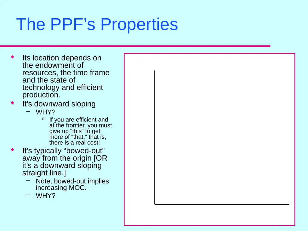 The PPF: Position, Properties and Opportunity - slide 11 of 17