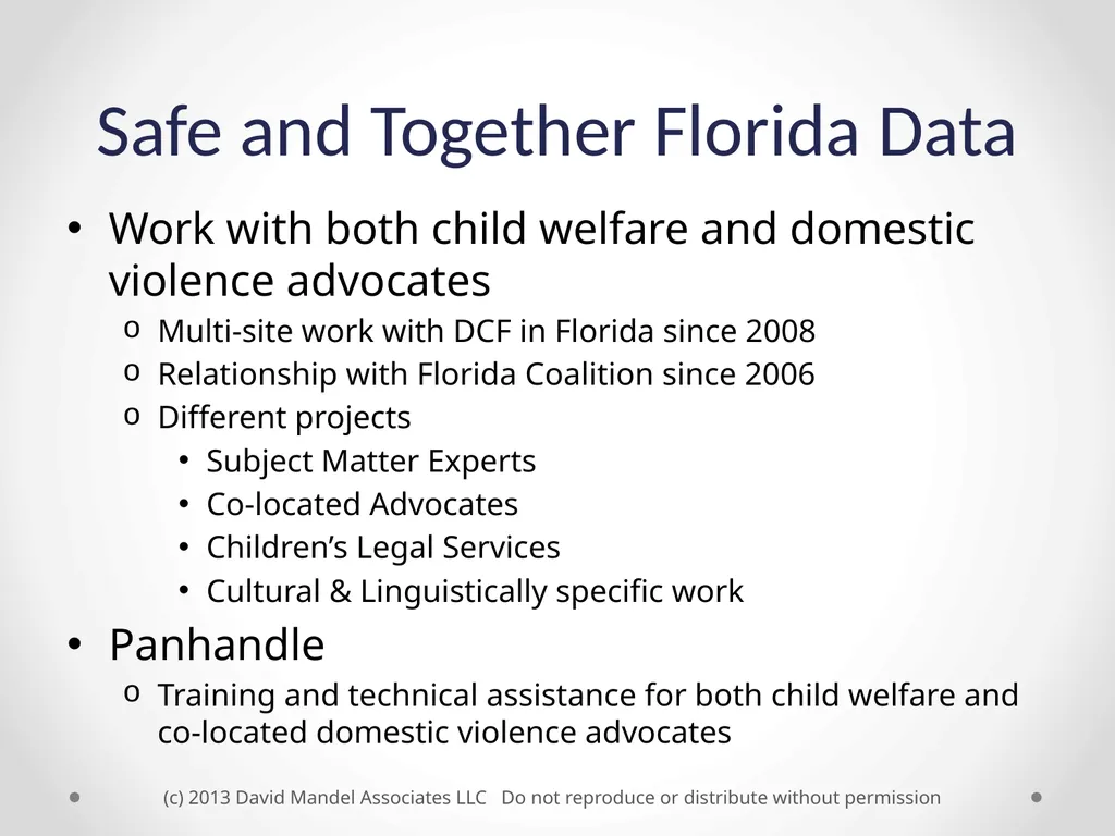 the Safe and Together™ model: A Perpetrator - slide 19 of 23