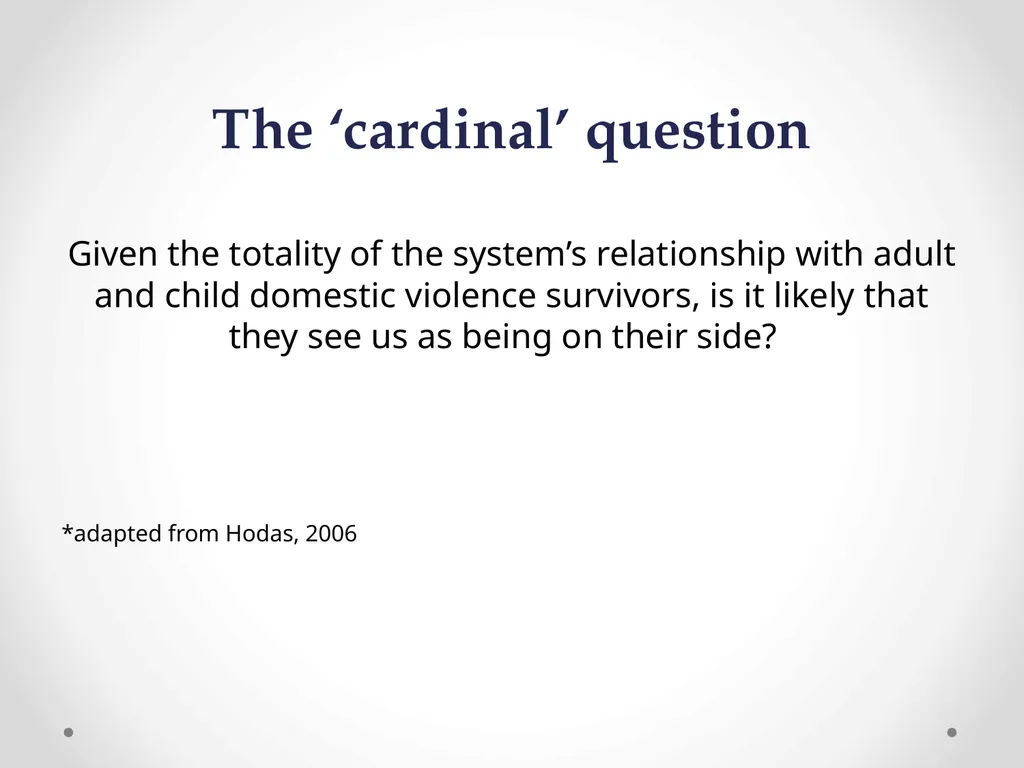 the Safe and Together™ model: A Perpetrator - slide 3 of 23