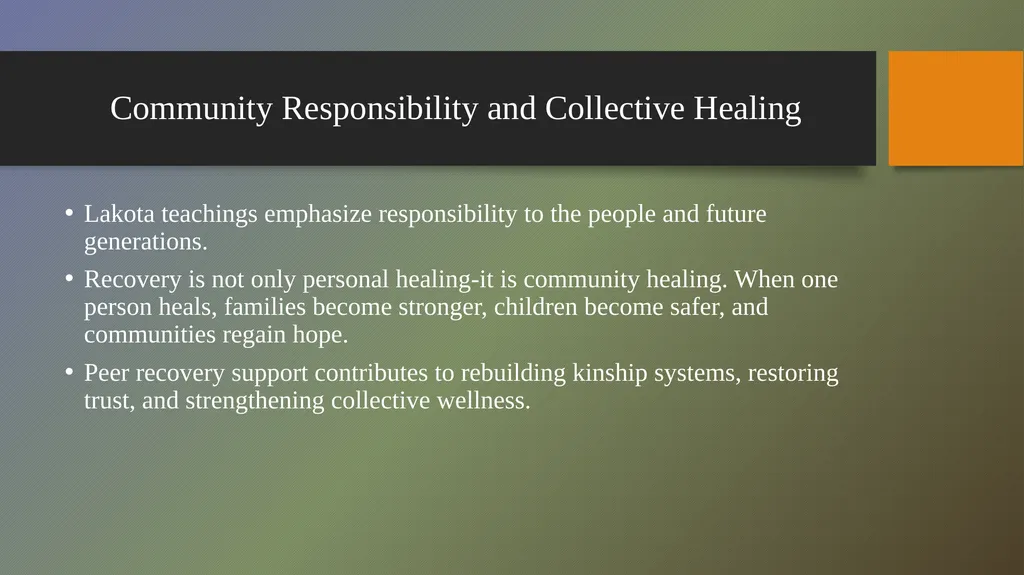 Personal Philosophy Human nature, Change, Needs, - slide 10 of 13