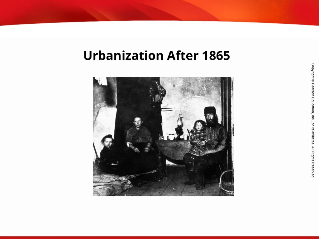 Urbanization After 1865 Terms and People - slide 1 of 15