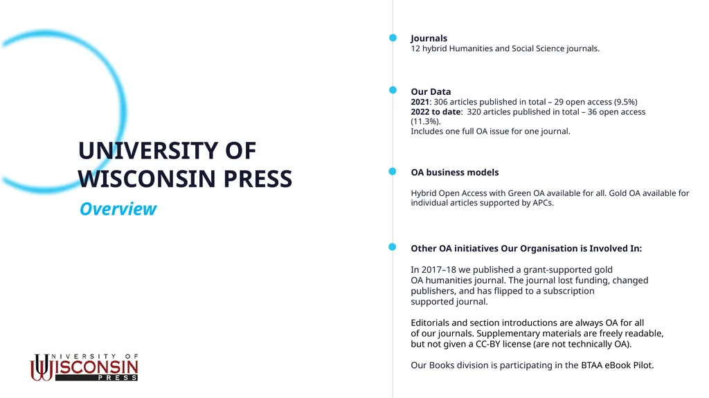 OPEN ACCESS CHALLENGES FOR SMALL PUBLISHERS August - slide 9 of 16