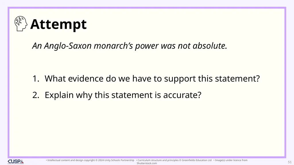 Year 10 To what extent was Anglo-Saxon England - slide 51 of 91