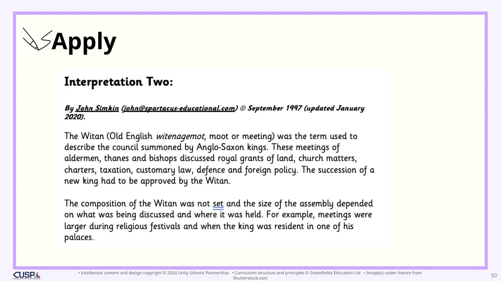 Year 10 To what extent was Anglo-Saxon England - slide 50 of 91