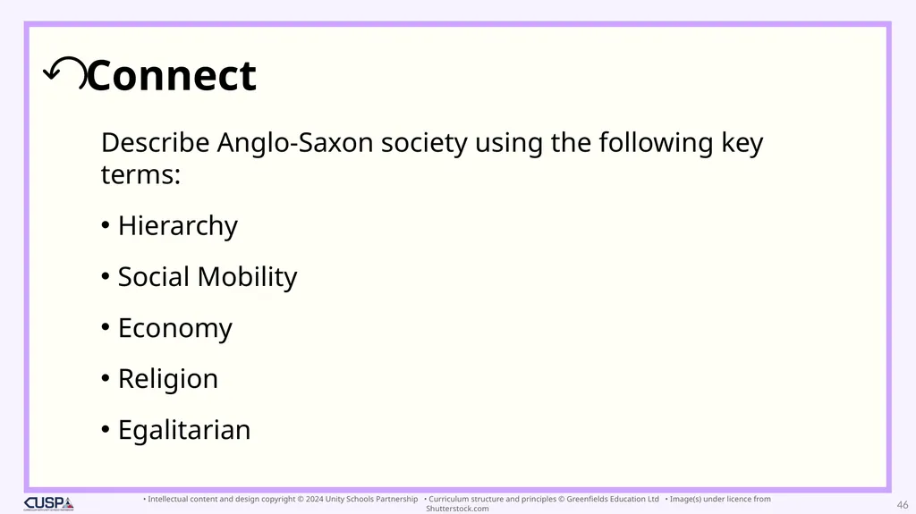 Year 10 To what extent was Anglo-Saxon England - slide 46 of 91