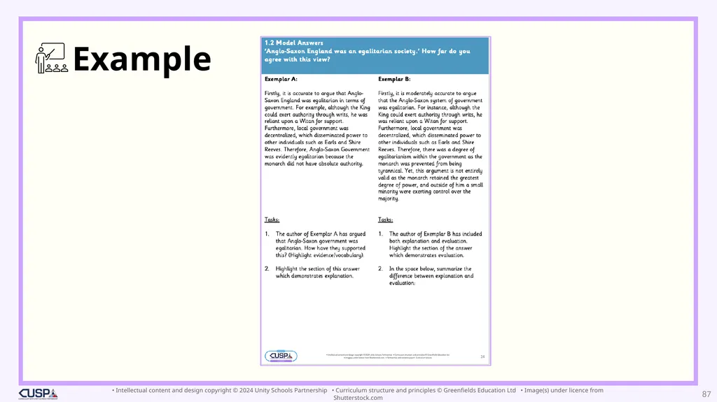 Year 10 To what extent was Anglo-Saxon England - slide 87 of 91