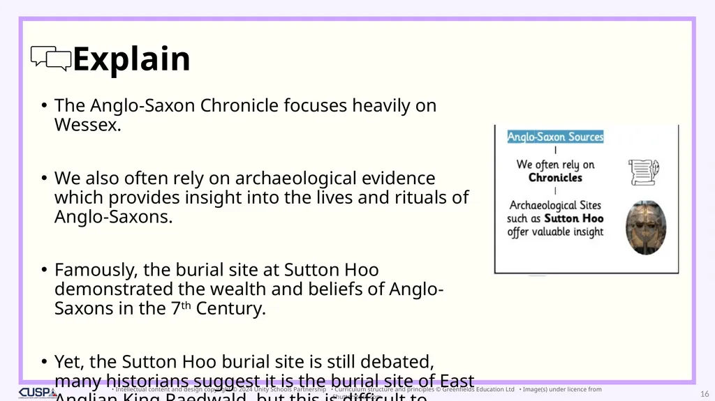 Year 10 To what extent was Anglo-Saxon England - slide 16 of 91