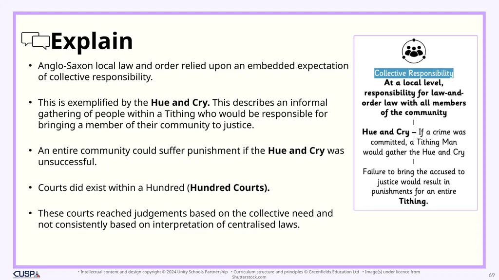 Year 10 To what extent was Anglo-Saxon England - slide 69 of 91