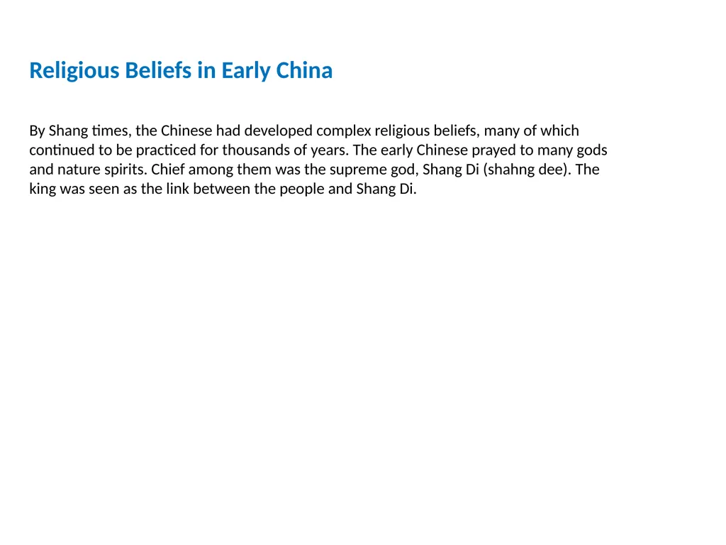 Ancient India and China (2600 B.C.-A.D. 550) - slide 15 of 29