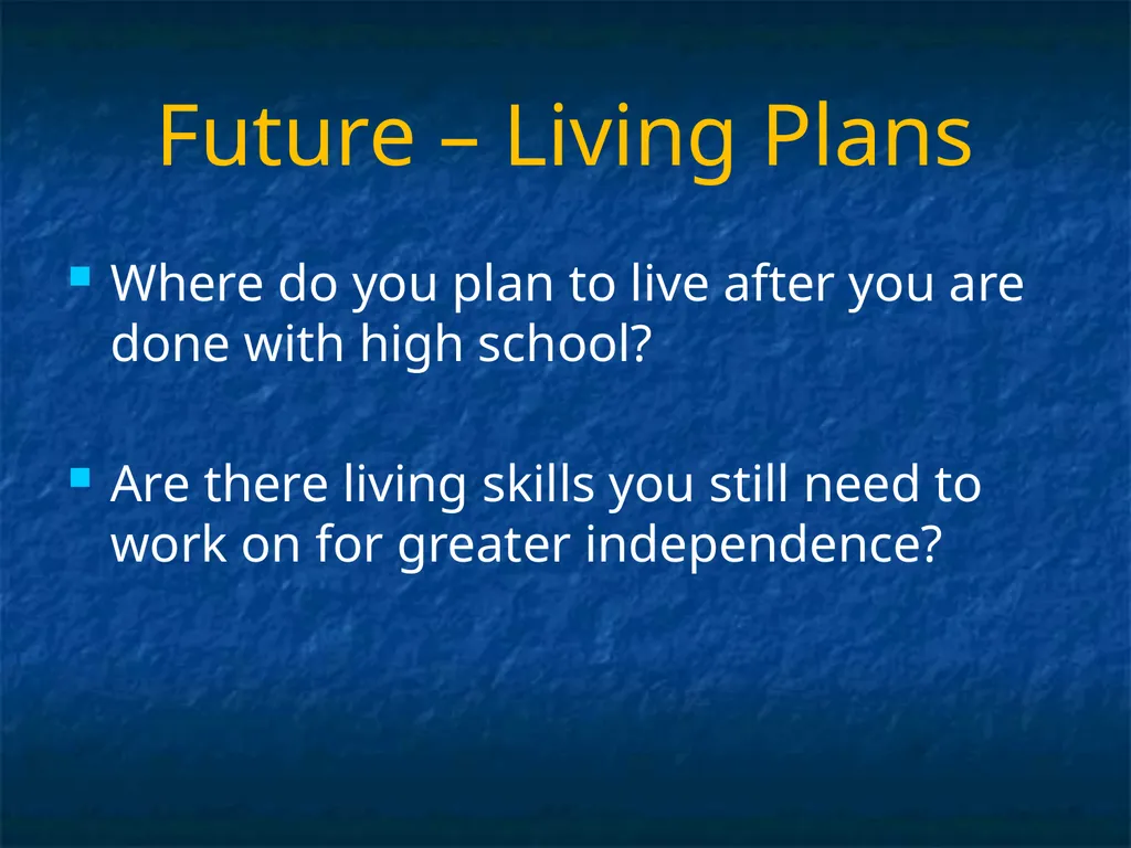 IEP Template This template is to help you make a - slide 10 of 14