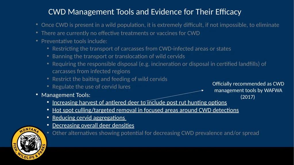 Mule Deer Adaptive Harvest Management Deer - slide 36 of 39