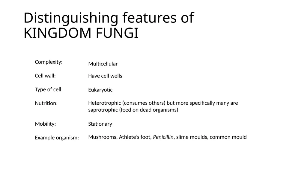 Unit 4 - Organizing Biodiversity Unit 5 - - slide 38 of 39
