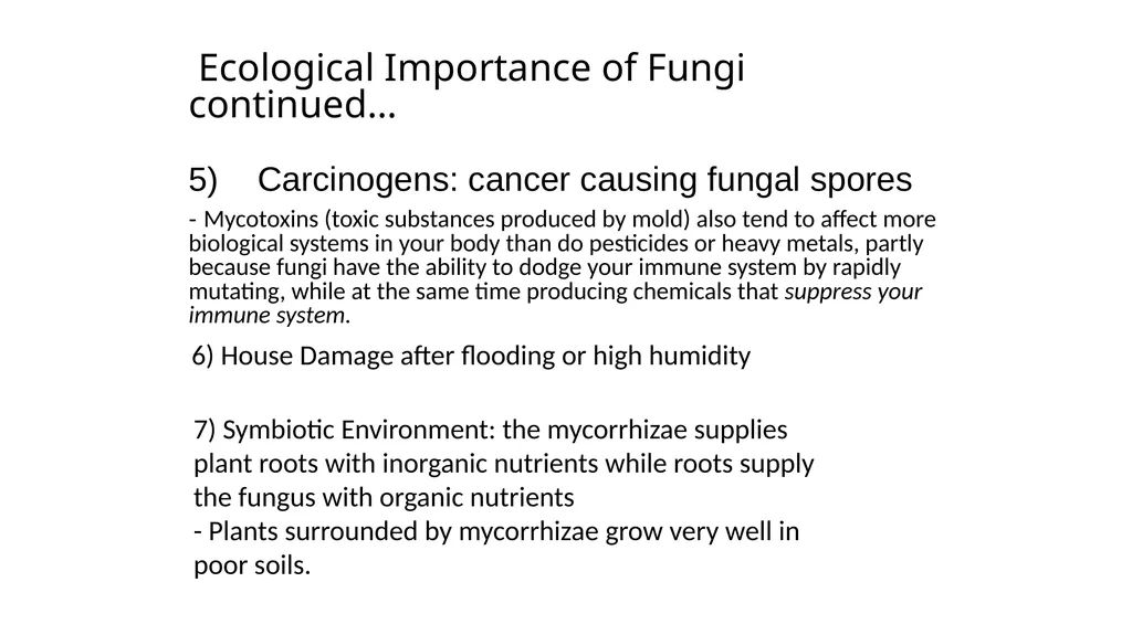 Unit 4 - Organizing Biodiversity Unit 5 - - slide 36 of 39