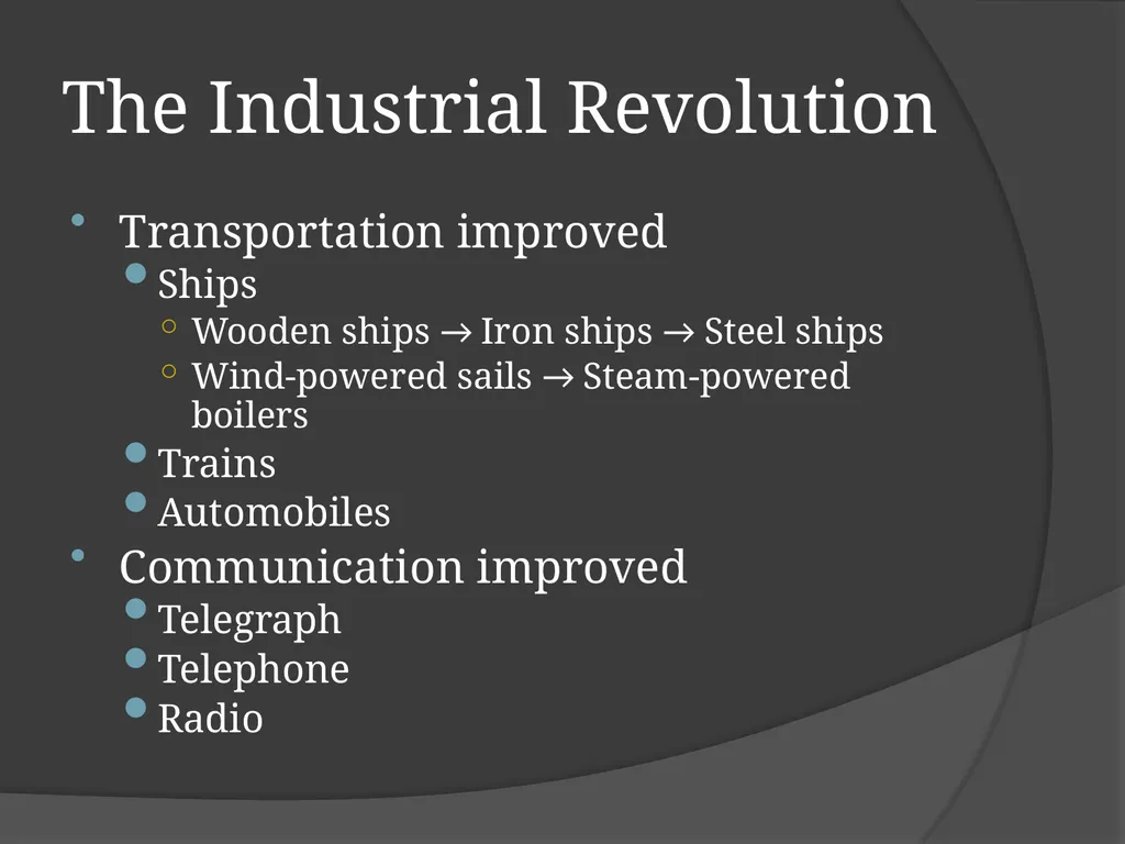 The Industrial Revolution © Student Handouts, Inc. - slide 6 of 115