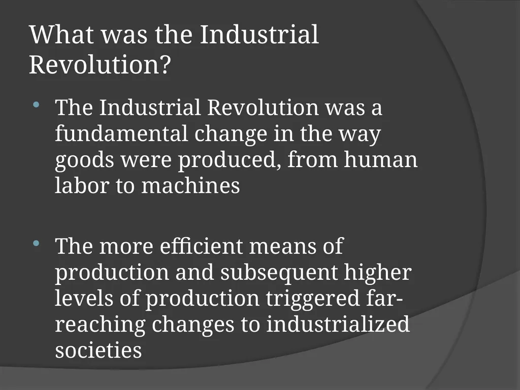 The Industrial Revolution © Student Handouts, Inc. - slide 4 of 115