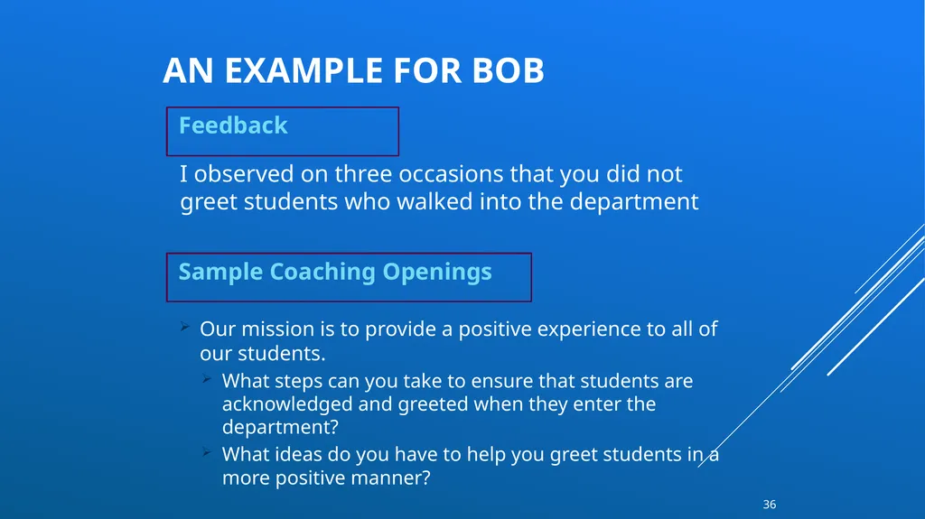 Successful conversations with your employees – - slide 36 of 47