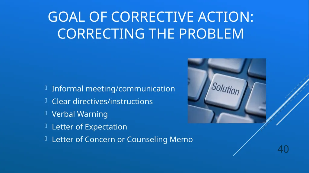 Successful conversations with your employees – - slide 40 of 47