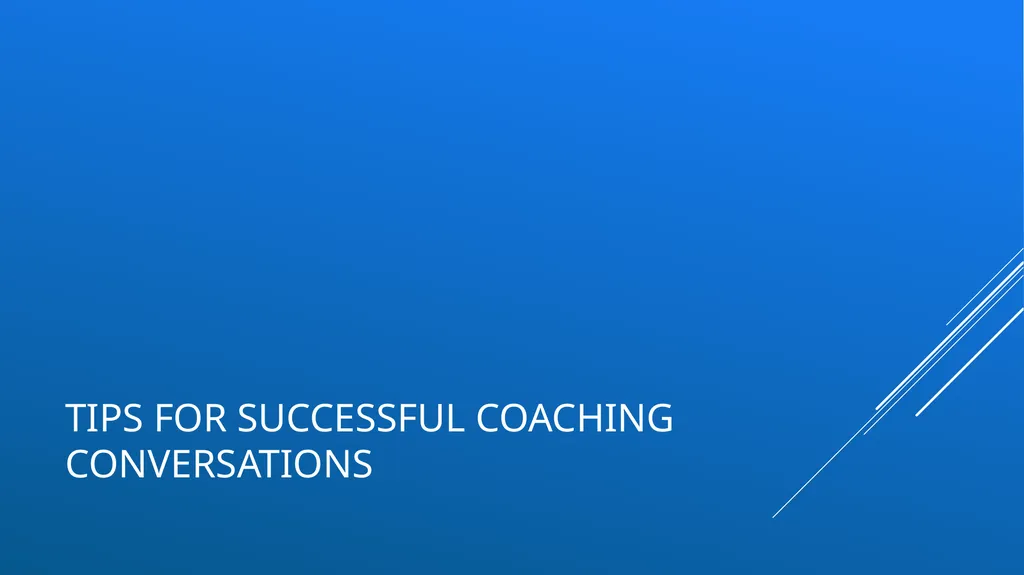 Successful conversations with your employees – - slide 25 of 47