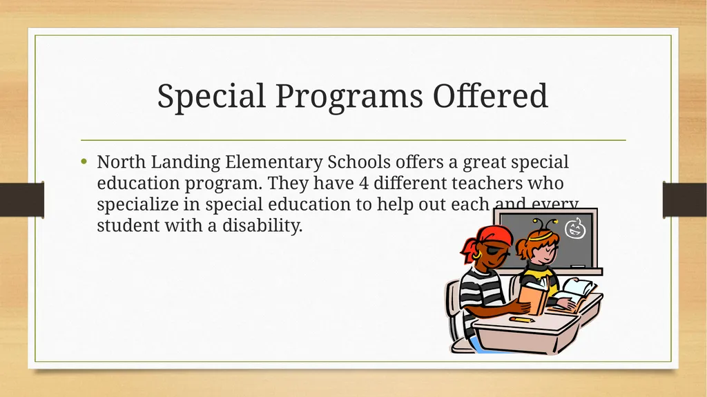 North Landing Elementary School Profile By: - slide 9 of 10