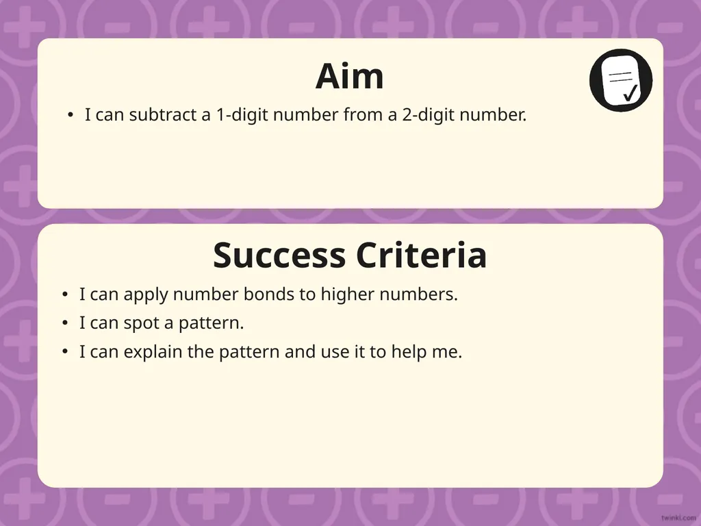 Year One Maths | Year 2 | Addition and Subtraction - slide 16 of 17