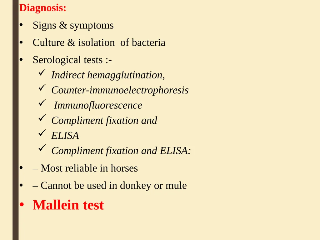 GLANDERS Anil Kumar Asst. Professor Dept. of VCC - slide 9 of 11