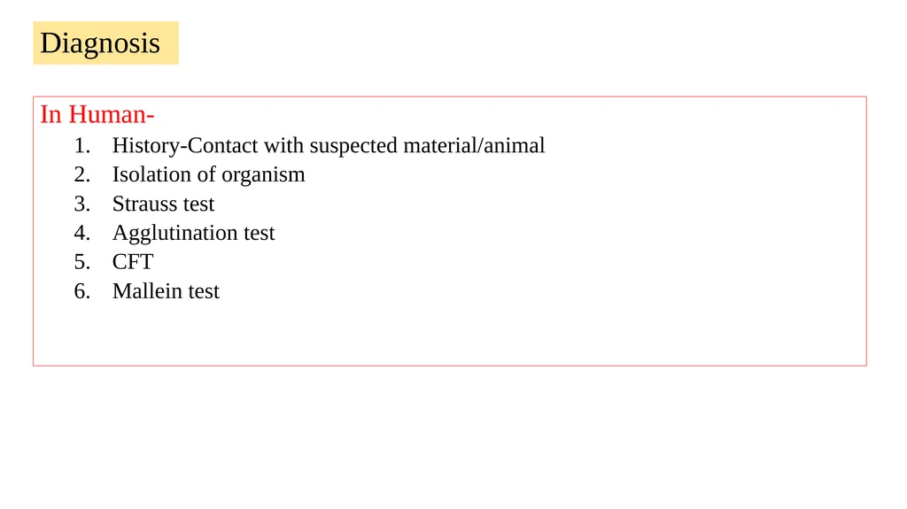 ‘Veterinary Epidemiology & Zoonoses’ VPH-321 - slide 15 of 19