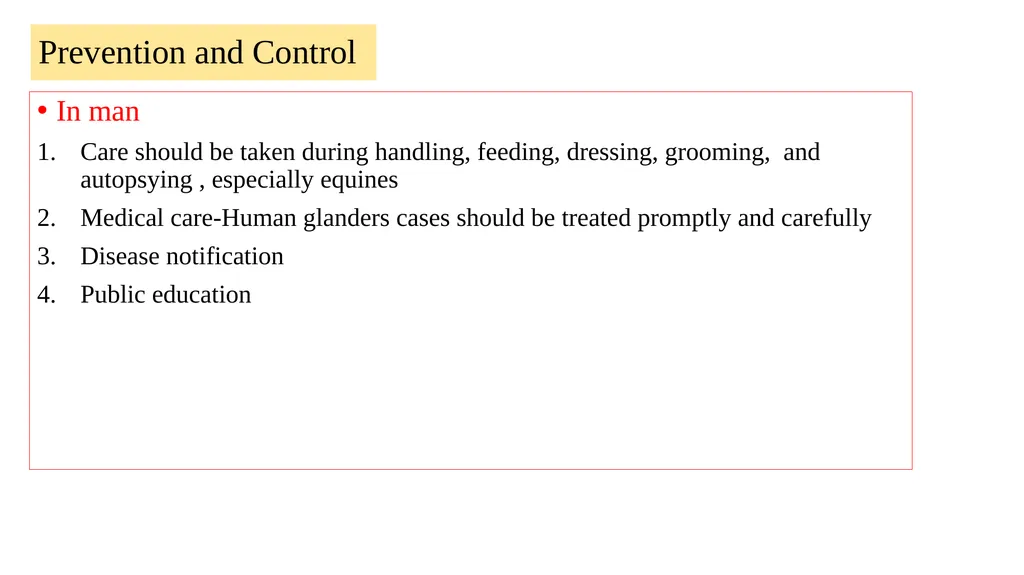 ‘Veterinary Epidemiology & Zoonoses’ VPH-321 - slide 18 of 19