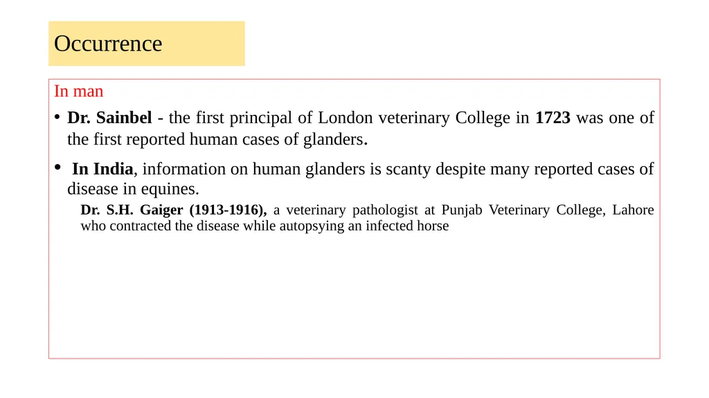 ‘Veterinary Epidemiology & Zoonoses’ VPH-321 - slide 5 of 19