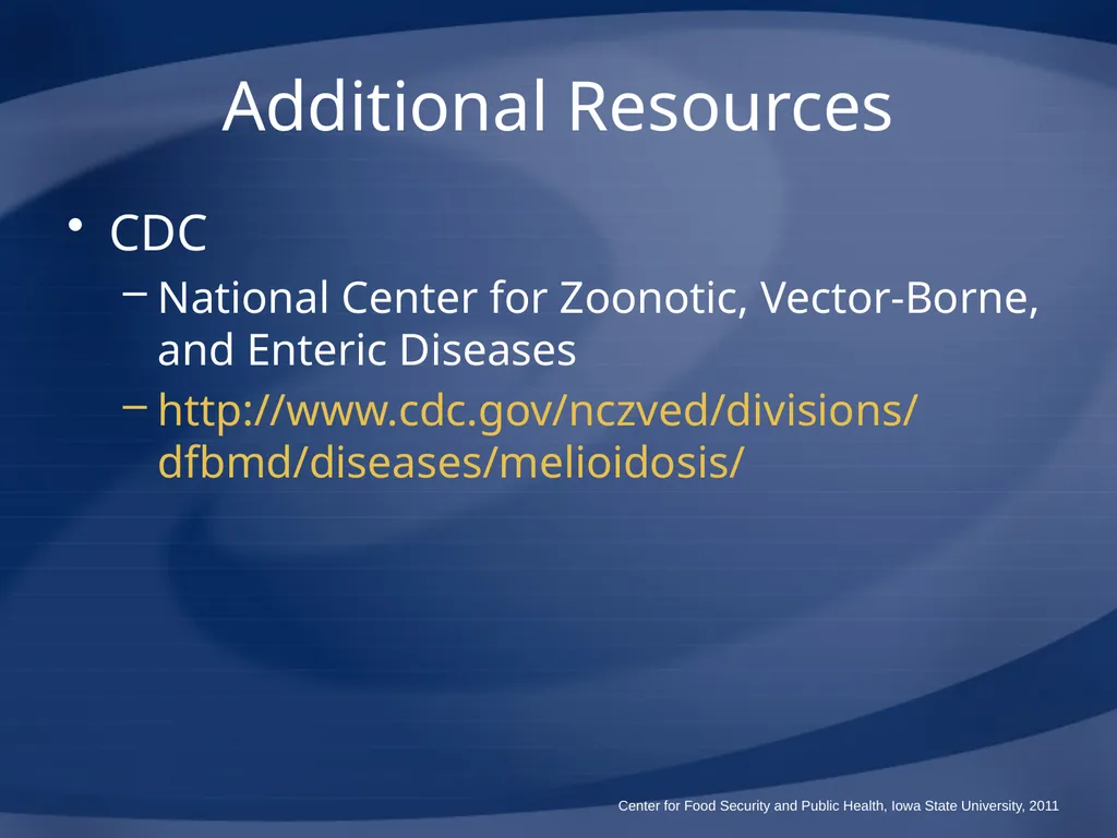 Melioidosis Pseudoglanders Whitmore Disease - slide 29 of 31