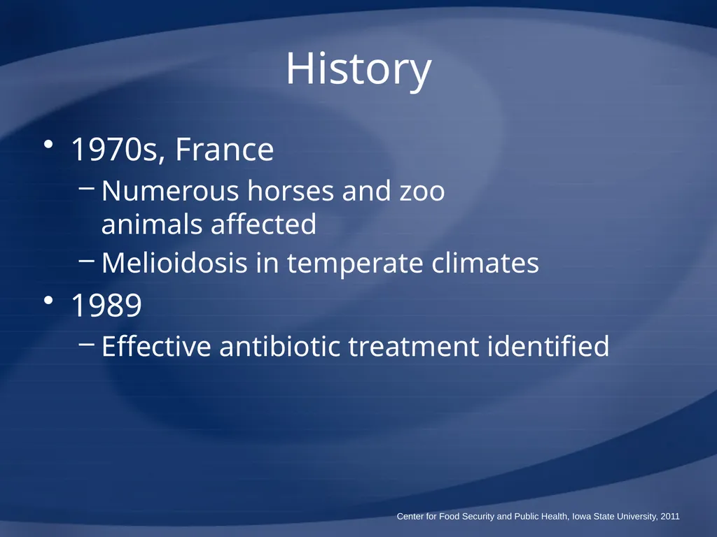 Melioidosis Pseudoglanders Whitmore Disease - slide 9 of 31