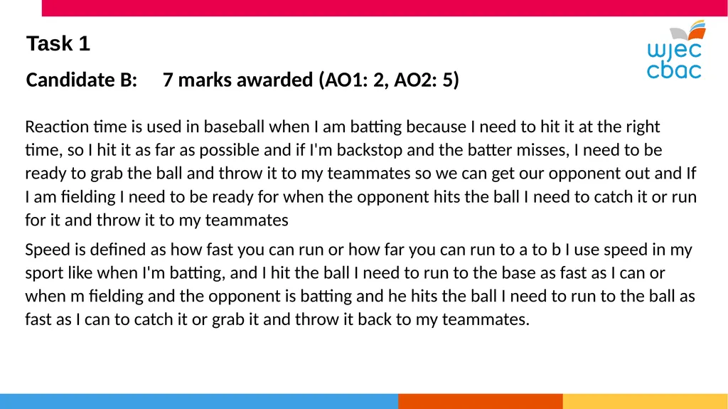 WJEC Level 1-2 Sport and Coaching Principles Unit - slide 9 of 36