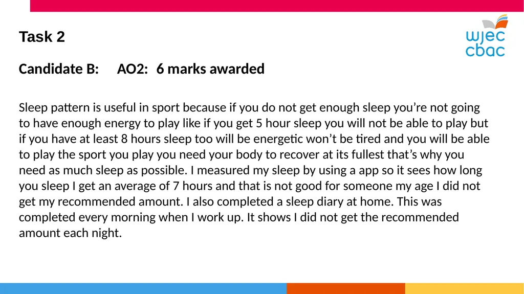 WJEC Level 1-2 Sport and Coaching Principles Unit - slide 17 of 36