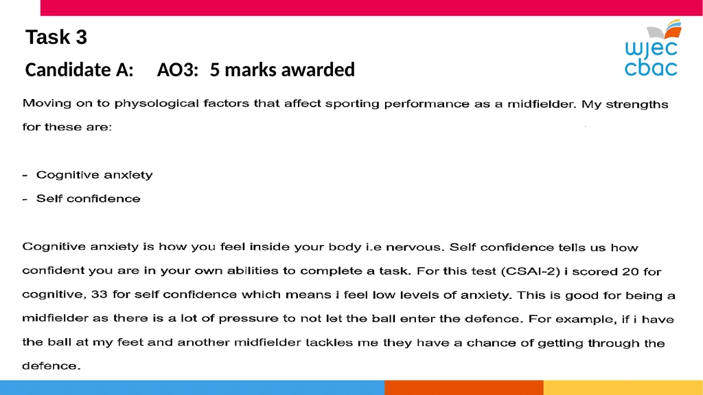 WJEC Level 1-2 Sport and Coaching Principles Unit - slide 23 of 36