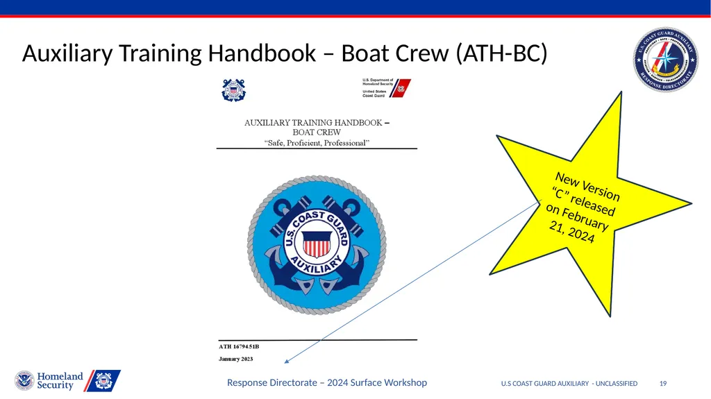 Disclaimer U.S COAST GUARD AUXILIARY - - slide 19 of 33