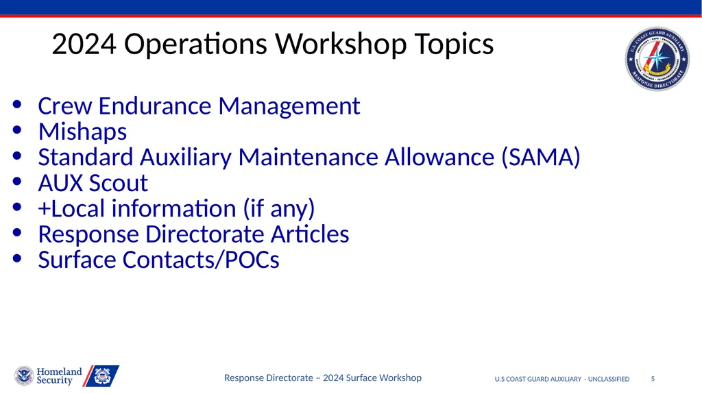 Disclaimer U.S COAST GUARD AUXILIARY - - slide 5 of 33