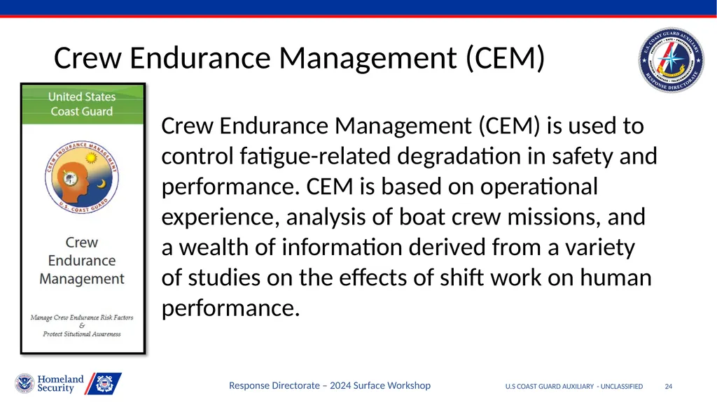 Disclaimer U.S COAST GUARD AUXILIARY - - slide 24 of 33