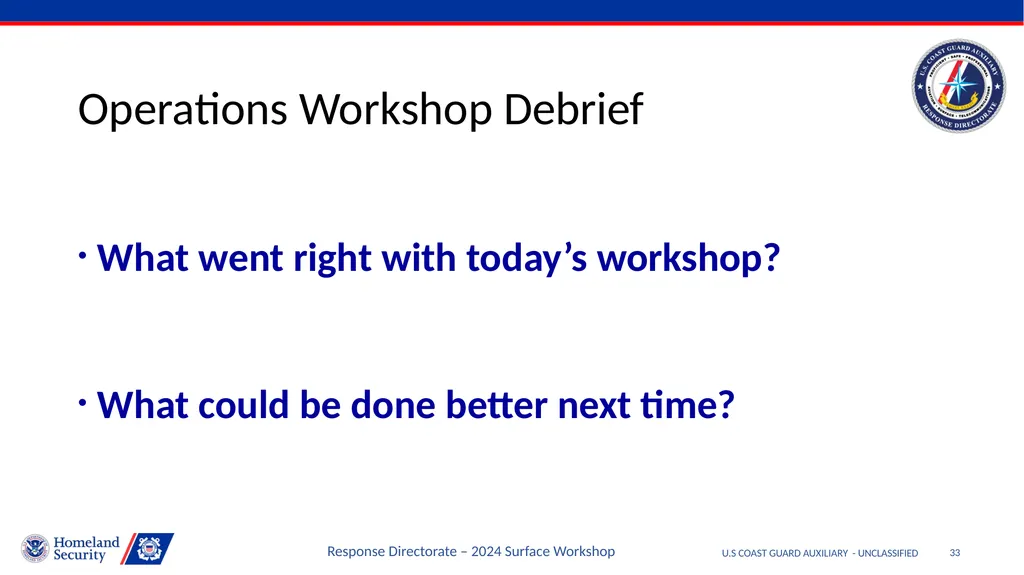 Disclaimer U.S COAST GUARD AUXILIARY - - slide 32 of 33