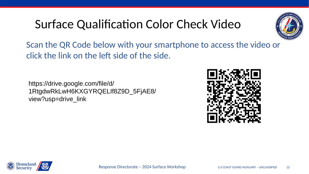 Disclaimer U.S COAST GUARD AUXILIARY - - slide 22 of 33
