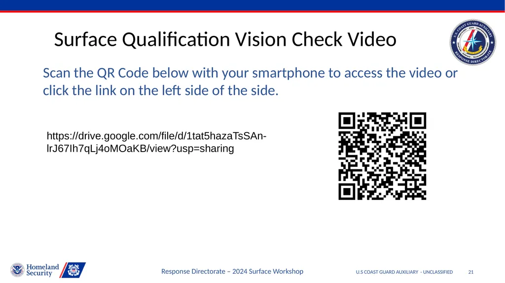 Disclaimer U.S COAST GUARD AUXILIARY - - slide 21 of 33
