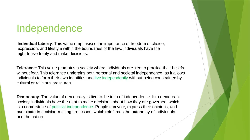 Values at Viridis How do we ‘teach’ values in our - slide 20 of 20