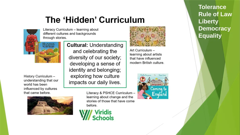 Values at Viridis How do we ‘teach’ values in our - slide 16 of 20