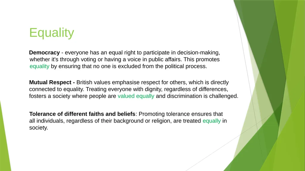 Values at Viridis How do we ‘teach’ values in our - slide 18 of 20