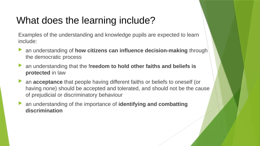 Values at Viridis How do we ‘teach’ values in our - slide 10 of 20