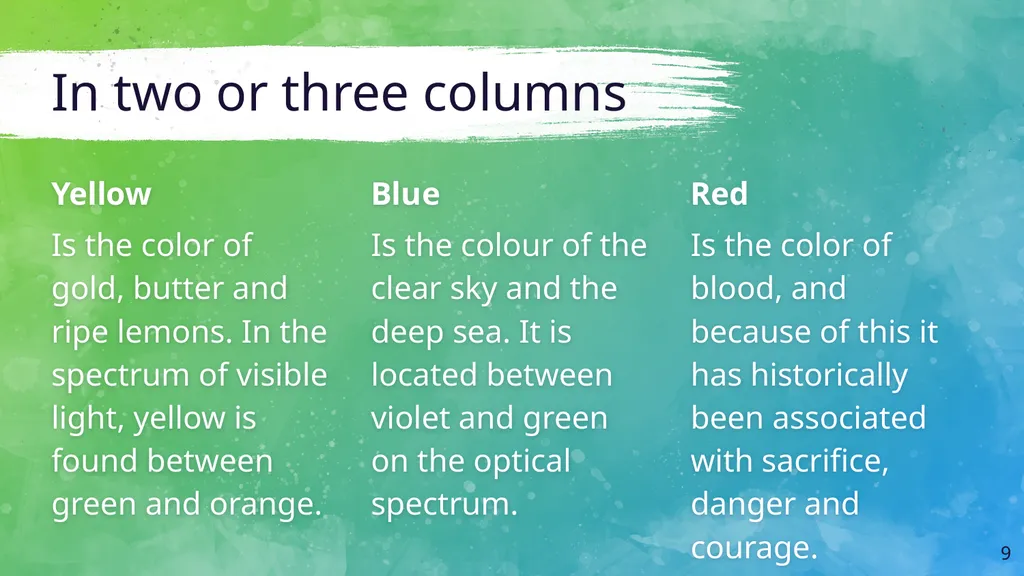 This is Your Presentation Title Instructions for - slide 9 of 39