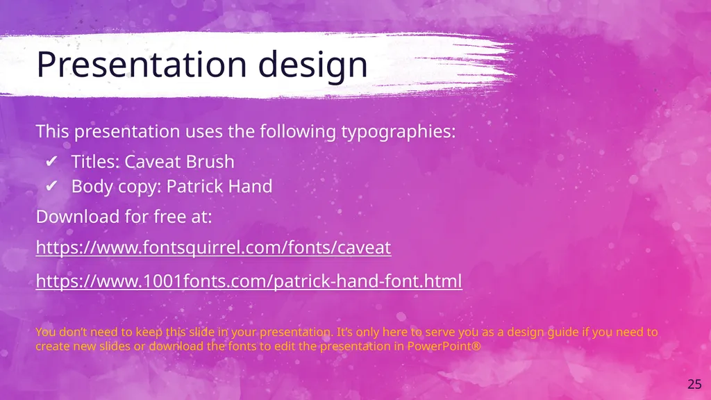 This is Your Presentation Title Instructions for - slide 25 of 39