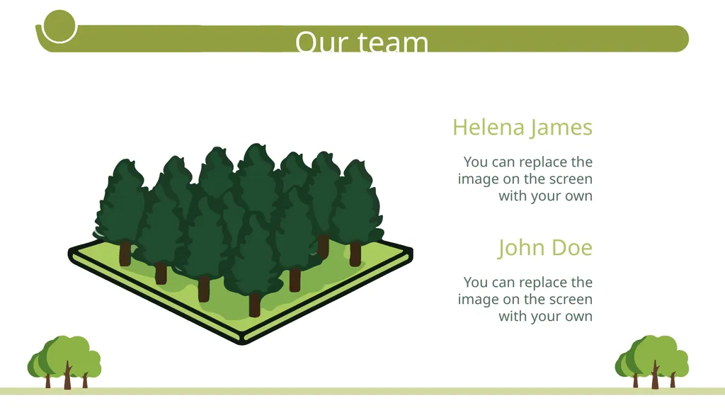 TREES Free Template Here is where your - slide 38 of 50